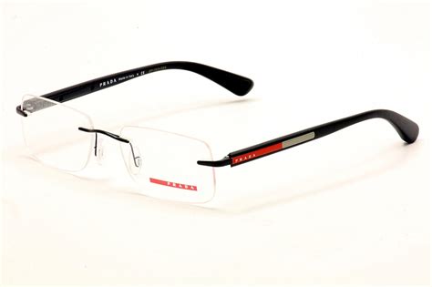 prescription prada sport eyeglasses|prada semi rimless eyeglasses.